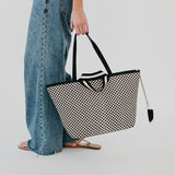 Woven Tiffany Organized Tote Bag from Pretty Simple