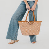 Woven Tiffany Organized Tote Bag from Pretty Simple
