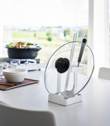 Lid & Ladle Stand - Large from Yamazaki Home