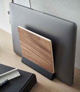 Slim Laptop Stand - Steel + Wood from Yamazaki Home