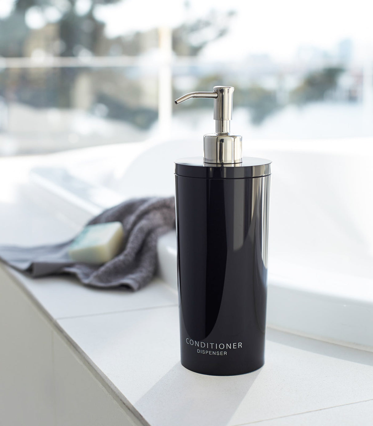 Round Shower Dispenser - Three Styles from Yamazaki Home