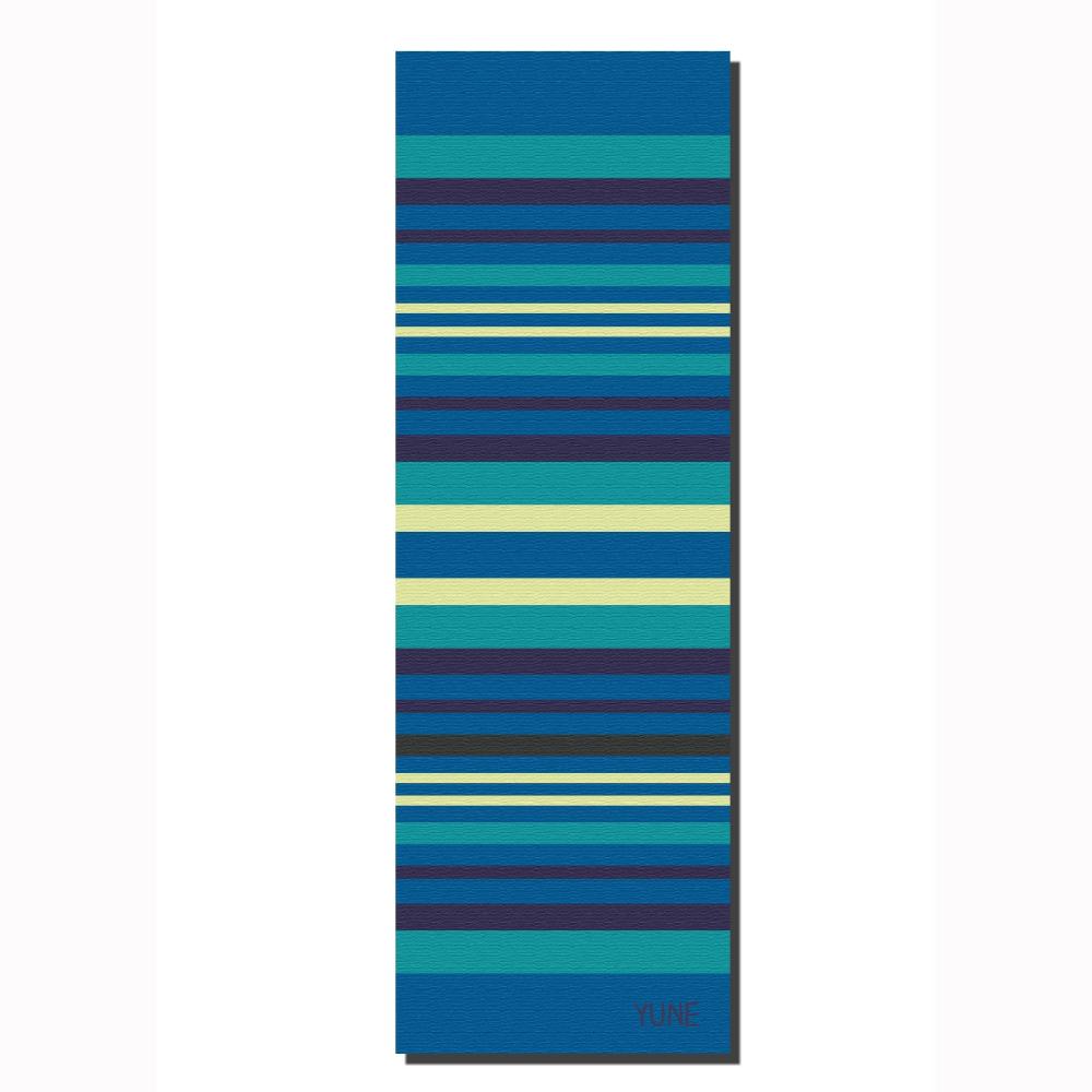 Yoga Mat | 6mm Thick | Blue | Non-Slip | Eco Friendly | Yune Yoga | TM69 from Yune Yoga