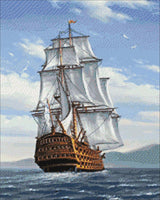 To the Distant Shores CS2604 15.8 x 19.7 inches Crafting Spark Diamond Painting Kit from Wizardi
