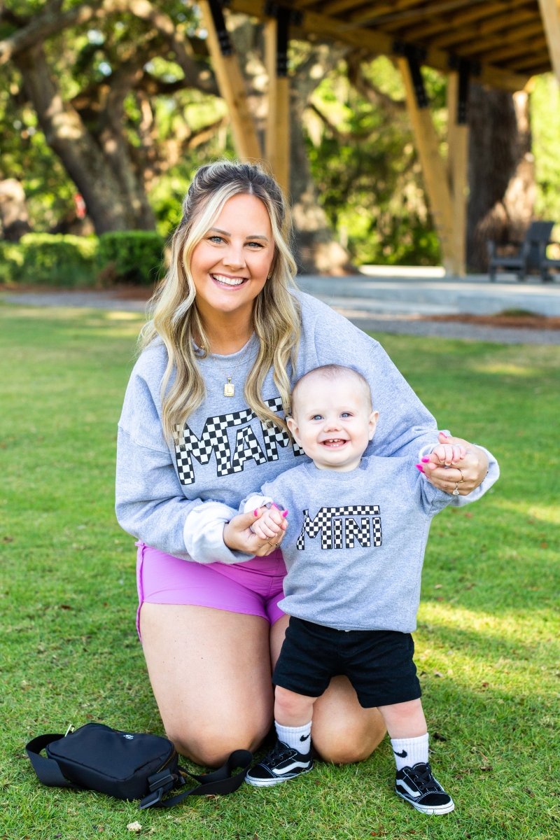 Toddler 'Vans Mini ' Crewneck Sweatshirt from United Monograms