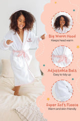 Premier Plush Bathrobe for Kids From Lotus Linen