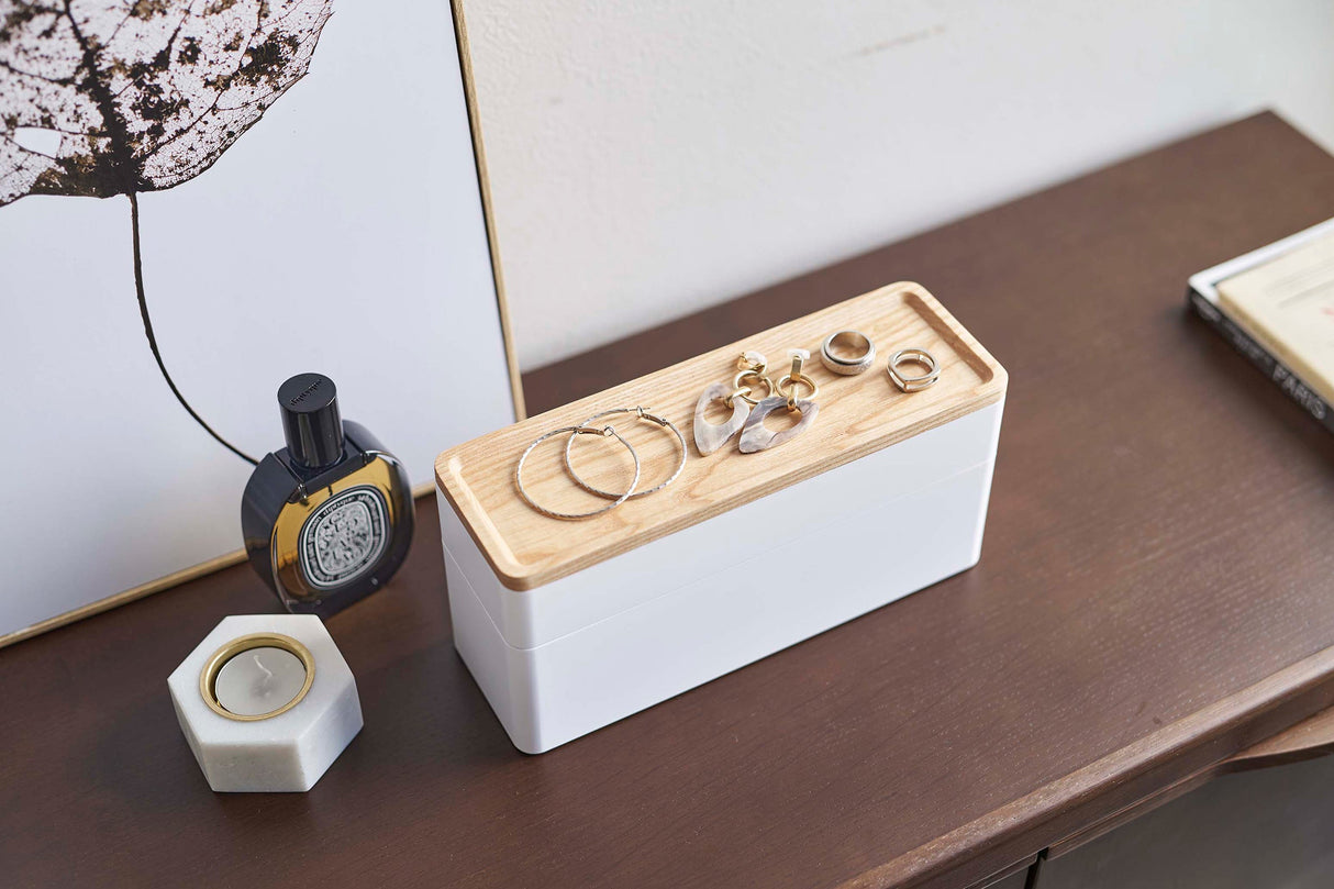 Stacking Accessories or Watches Case - Two Styles from Yamazaki Home
