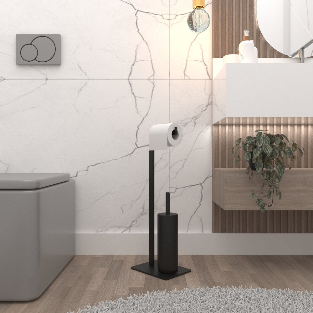 Toilet Paper and Brush Stand from VITAHOME DESIGN LLC