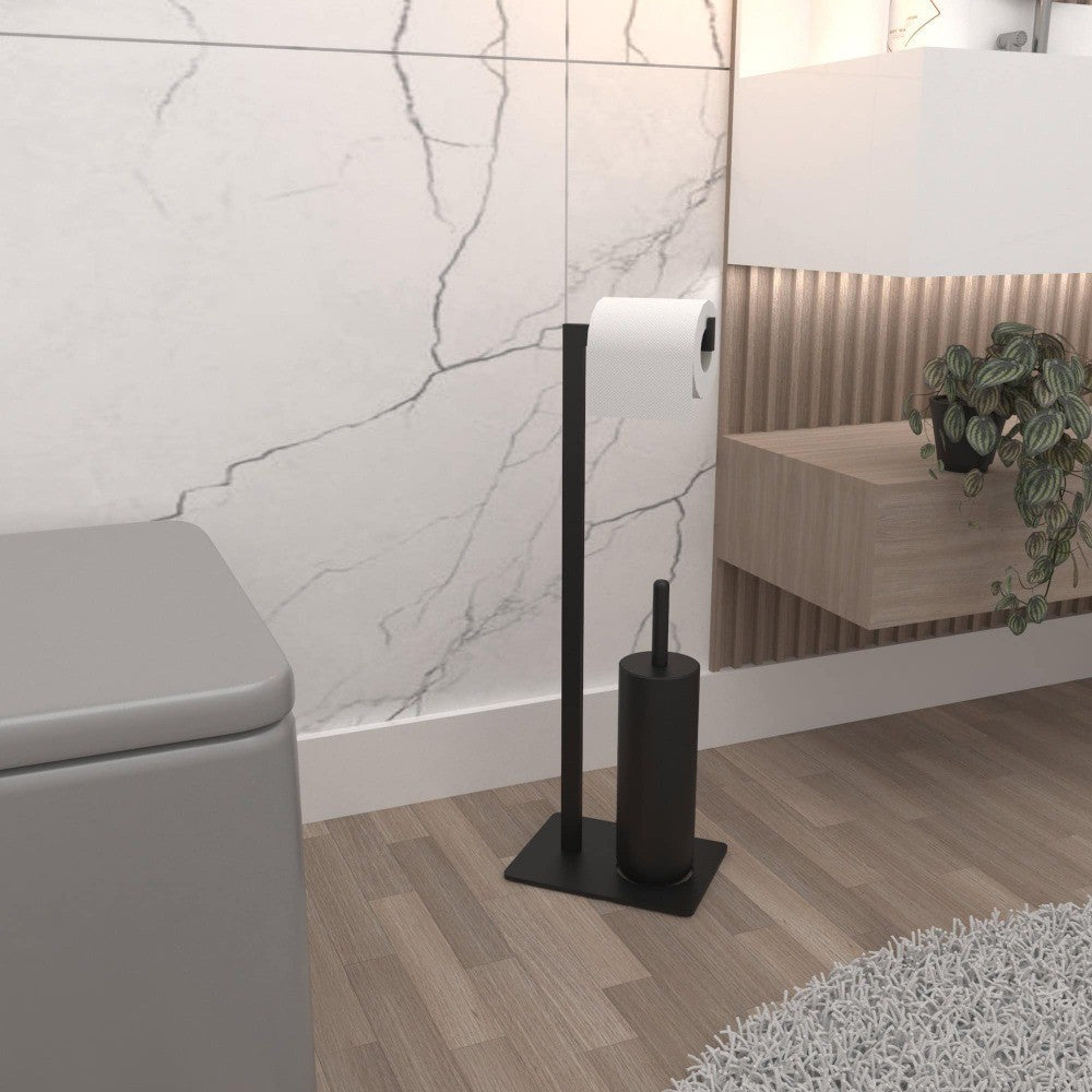 Toilet Paper and Brush Stand from VITAHOME DESIGN LLC