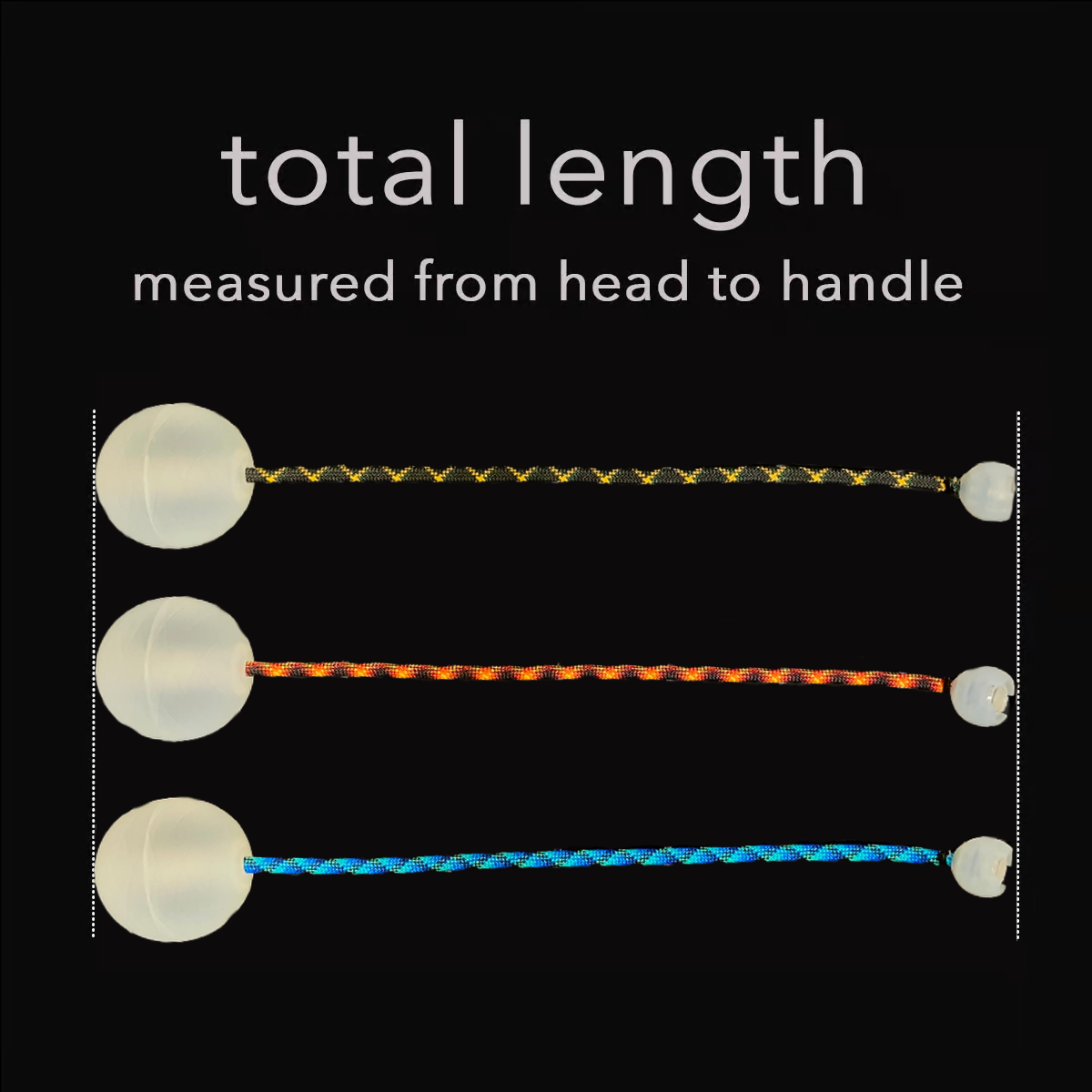 Customized OrbPoi LED Contact Poi from Ultrapoi