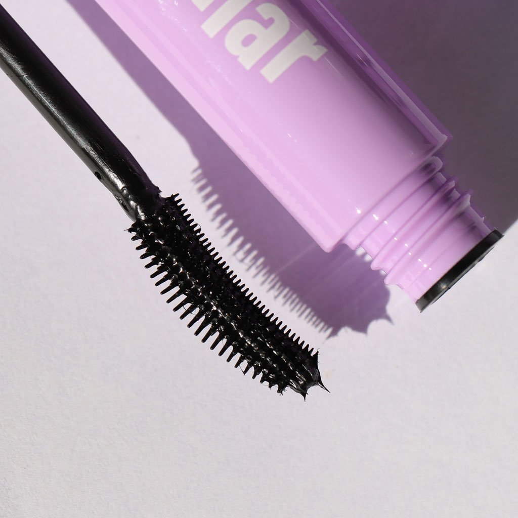 Totally Tubular Tubing Mascara from Half Caked - Cone-shaped Applicator for Extended Lash Length Makeup Brow Curler Eyelash Pack Smooth