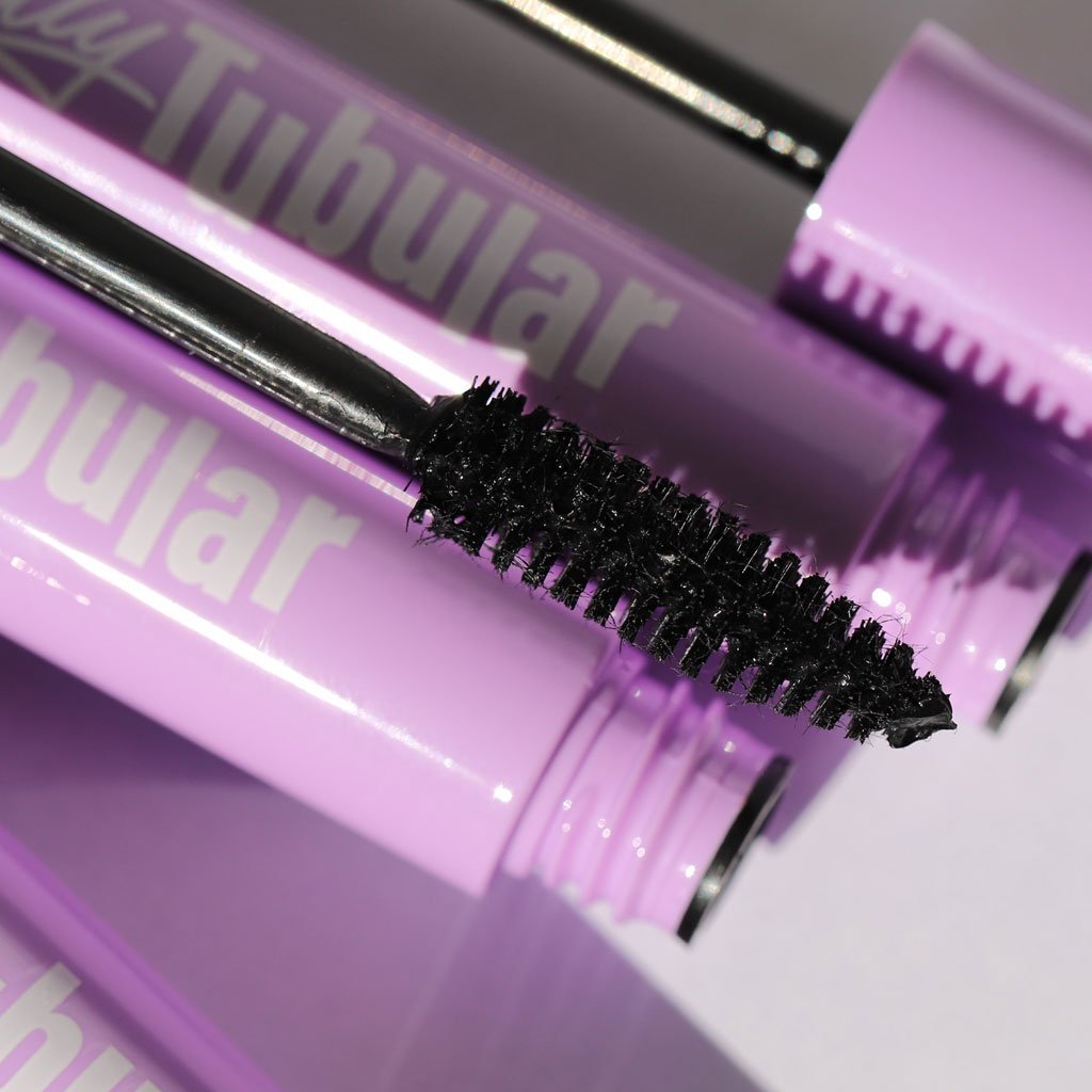 Totally Tubular Tubing Mascara from Half Caked - Cone-shaped Applicator for Extended Lash Length Makeup Brow Curler Eyelash Pack Smooth