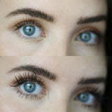 Totally Tubular Tubing Mascara from Half Caked - Cone-shaped Applicator for Extended Lash Length Makeup Brow Curler Eyelash Pack Smooth