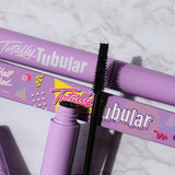 Totally Tubular Tubing Mascara from Half Caked - Cone-shaped Applicator for Extended Lash Length Makeup Brow Curler Eyelash Pack Smooth
