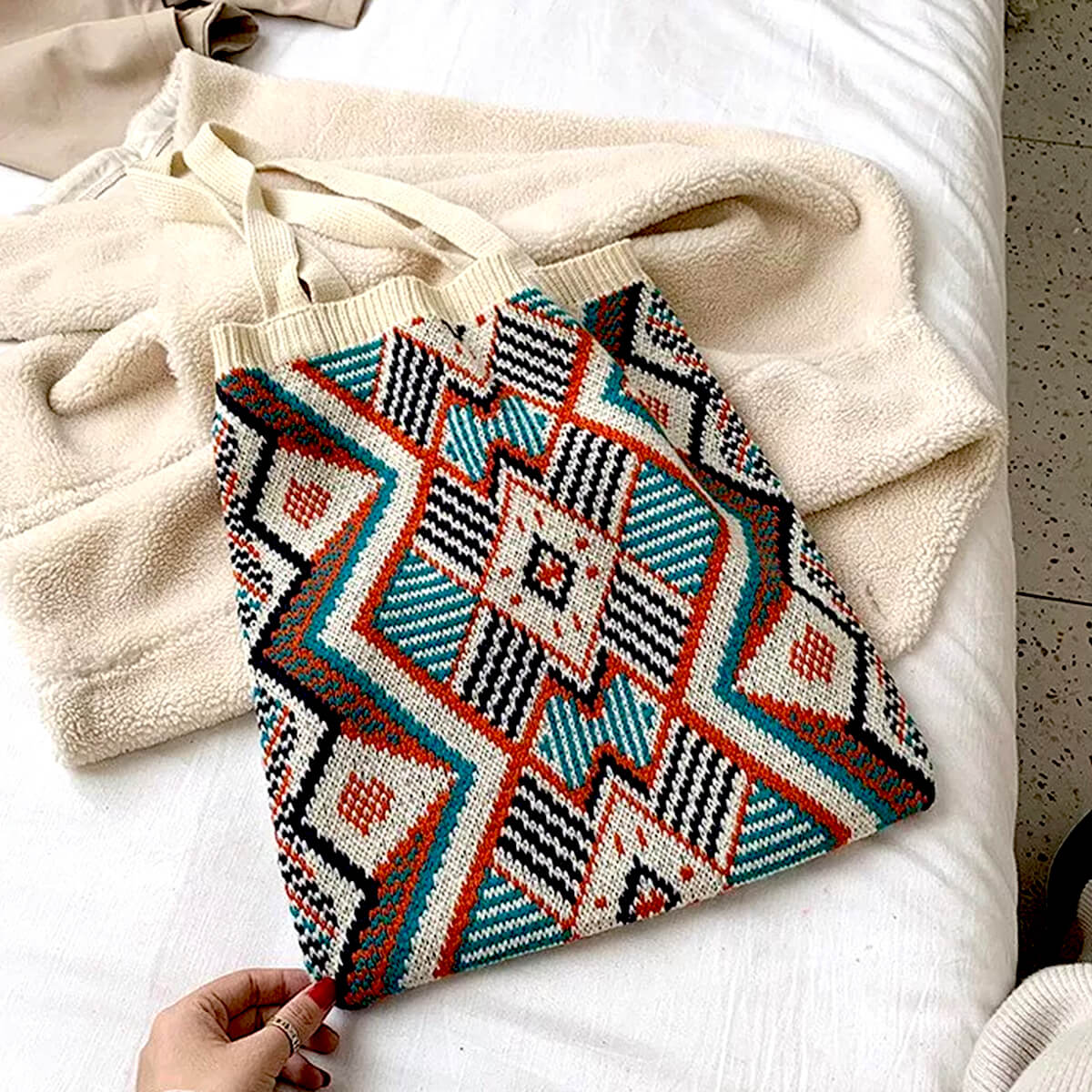 BOHEMIAN TOTE BAG from Ashlen