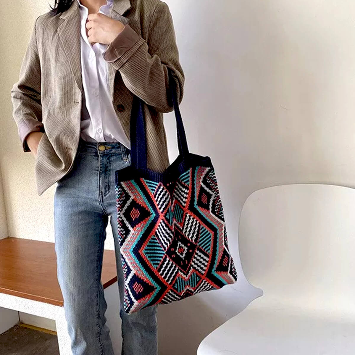 BOHEMIAN TOTE BAG from Ashlen