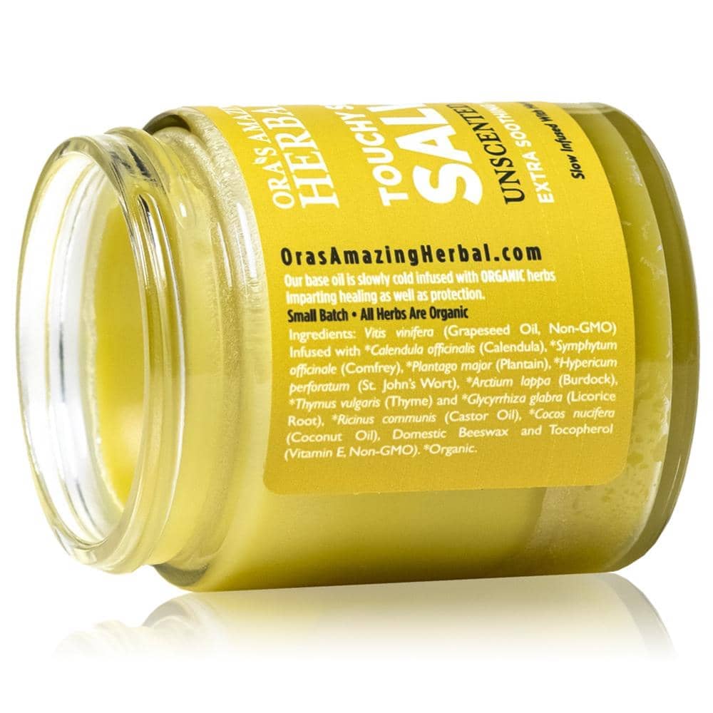 Touchy Skin Salve, Sensitive Skin & Eczema Salve from Ora's Amazing Herbal