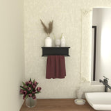 Towel Holder and Shelf for Bathroom from VITAHOME DESIGN LLC