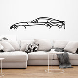TOYOTA SUPRA GR 2020 Car Silhouette from VITAHOME DESIGN LLC