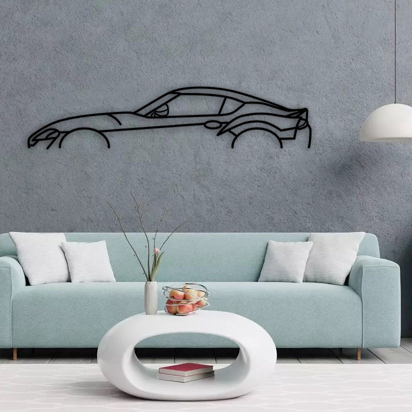 TOYOTA SUPRA GR 2020 Car Silhouette from VITAHOME DESIGN LLC