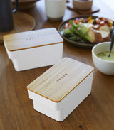 Airtight Food Storage Container - Bamboo Lid from Yamazaki Home