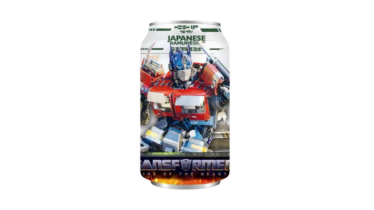 High Up Transformers Rise Of The Beasts Ramune Sparkling Water (330ml) Taiwan (6 pack) from PETEZ POP WHOLESALE
