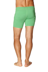 Transition Yoga Short (Bamboo Green) from 4-rth