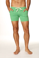 Transition Yoga Short (Bamboo Green) from 4-rth