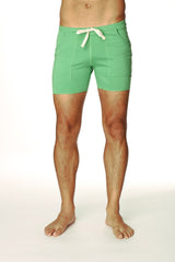 Transition Yoga Short (Bamboo Green) from 4-rth