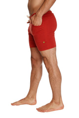 Transition Yoga Short (Cinnabar red) from 4-rth