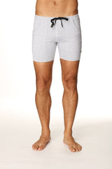 Transition Yoga Short (Grey w/Charcoal) from 4-rth