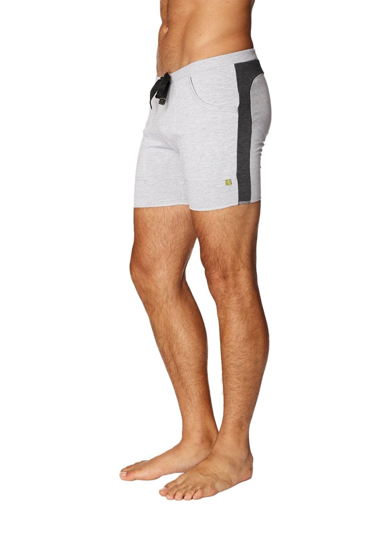 Transition Yoga Short (Grey w/Charcoal) from 4-rth