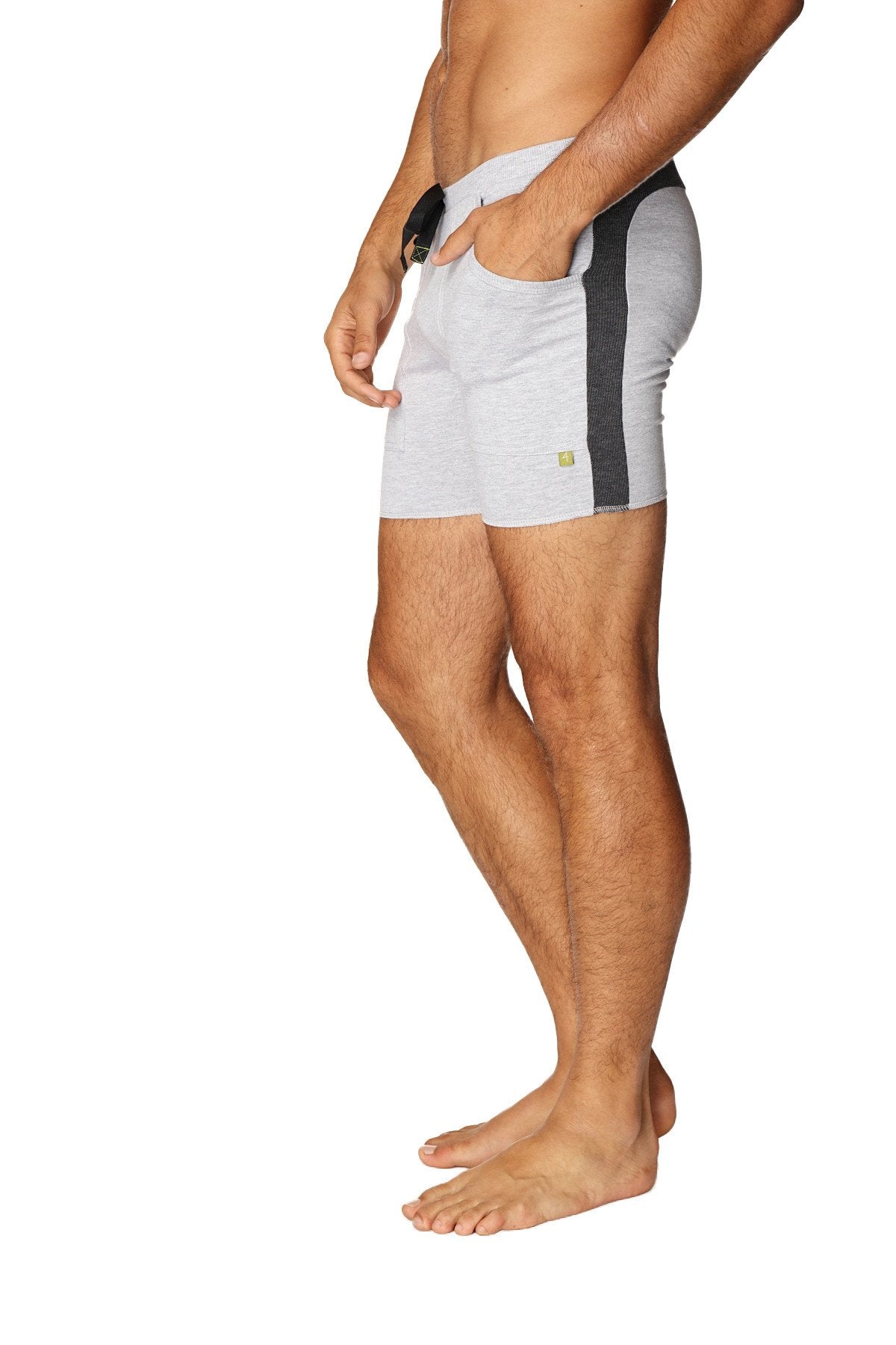 Transition Yoga Short (Grey w/Charcoal) from 4-rth