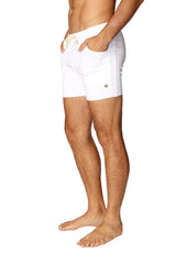 Transition Yoga Short (White) from 4-rth