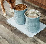 Santa Fe Modern Elevated Dog Bowl from Pet Junkie