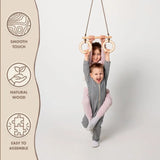 Trapeze swing bar with rings from Goodevas