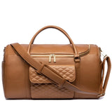 Monaco Travel Bag | Caramel Brown From Luli Bebé