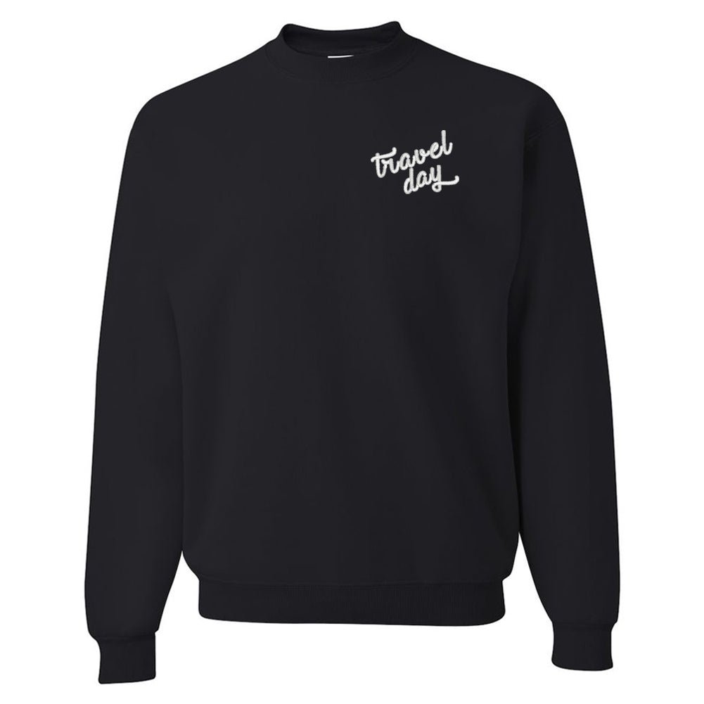 'Travel Day' Crewneck Sweatshirt from United Monograms