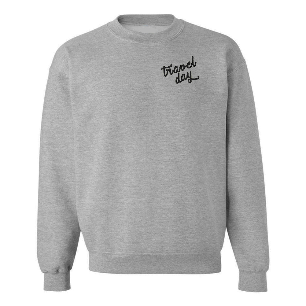 'Travel Day' Crewneck Sweatshirt from United Monograms