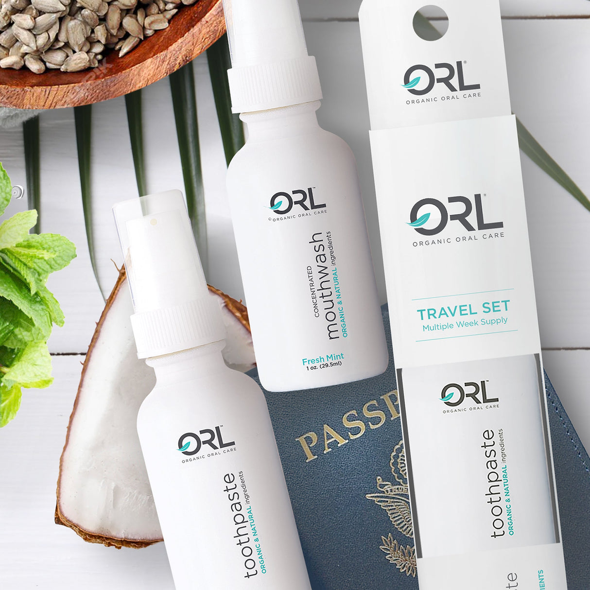 Travel Set - Fresh Mint from ORL