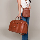 Monaco Snack Bag | Caramel Brown From Luli Bebé