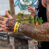 Reversible Elastic Wristband Bracelet from Combat Iron Apparel