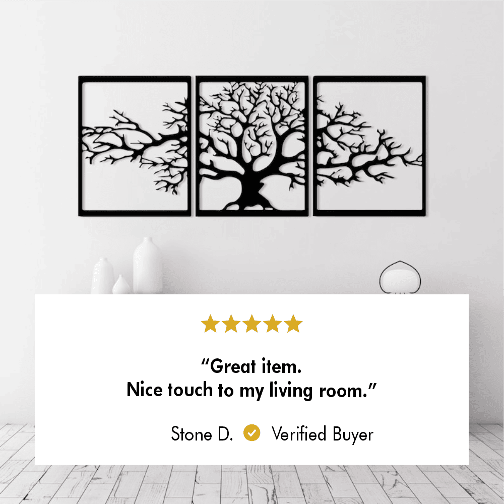 Tree of Life Wall Art (3 Panels) from VITAHOME DESIGN LLC