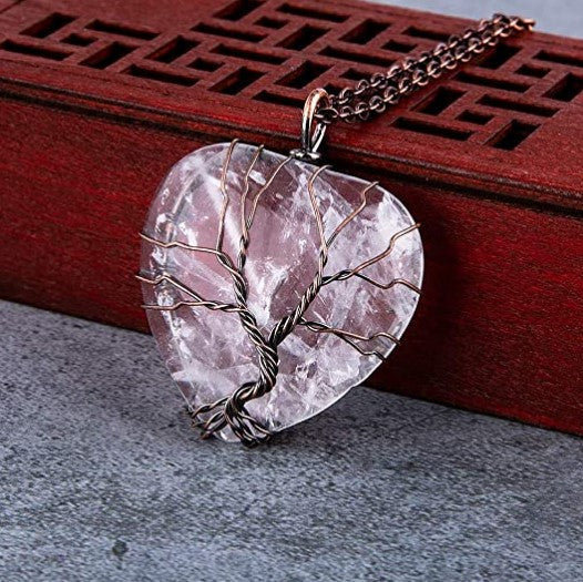 TREE OF LIFE HEART NECKLACE from Ashlen