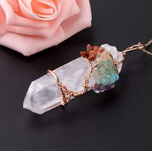 TREE OF LIFE PENDULUM NECKLACE from Ashlen