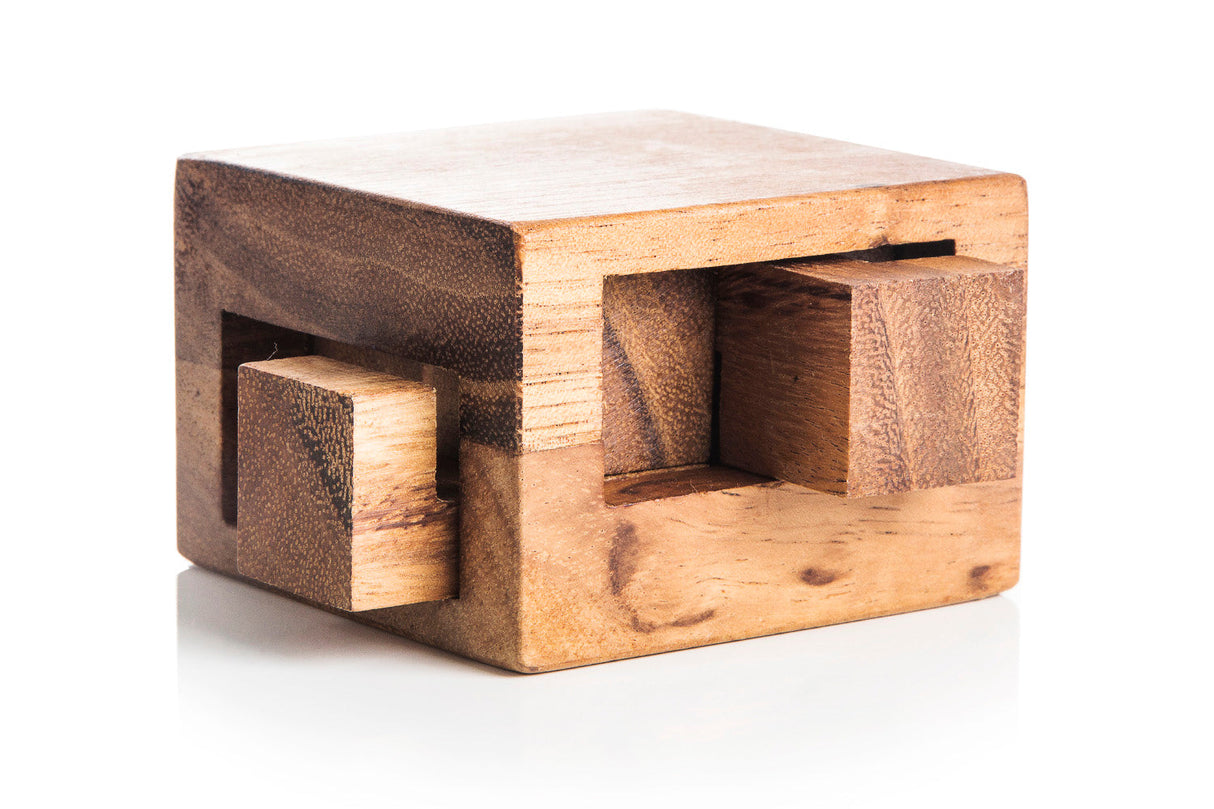 Tricky Drawer - 4 Piece Burr Puzzle In a Box from Kubiya Games