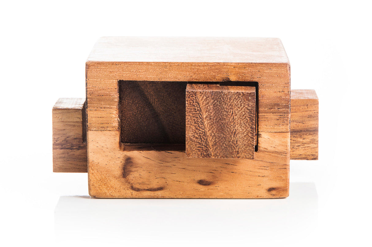 Tricky Drawer - 4 Piece Burr Puzzle In a Box from Kubiya Games