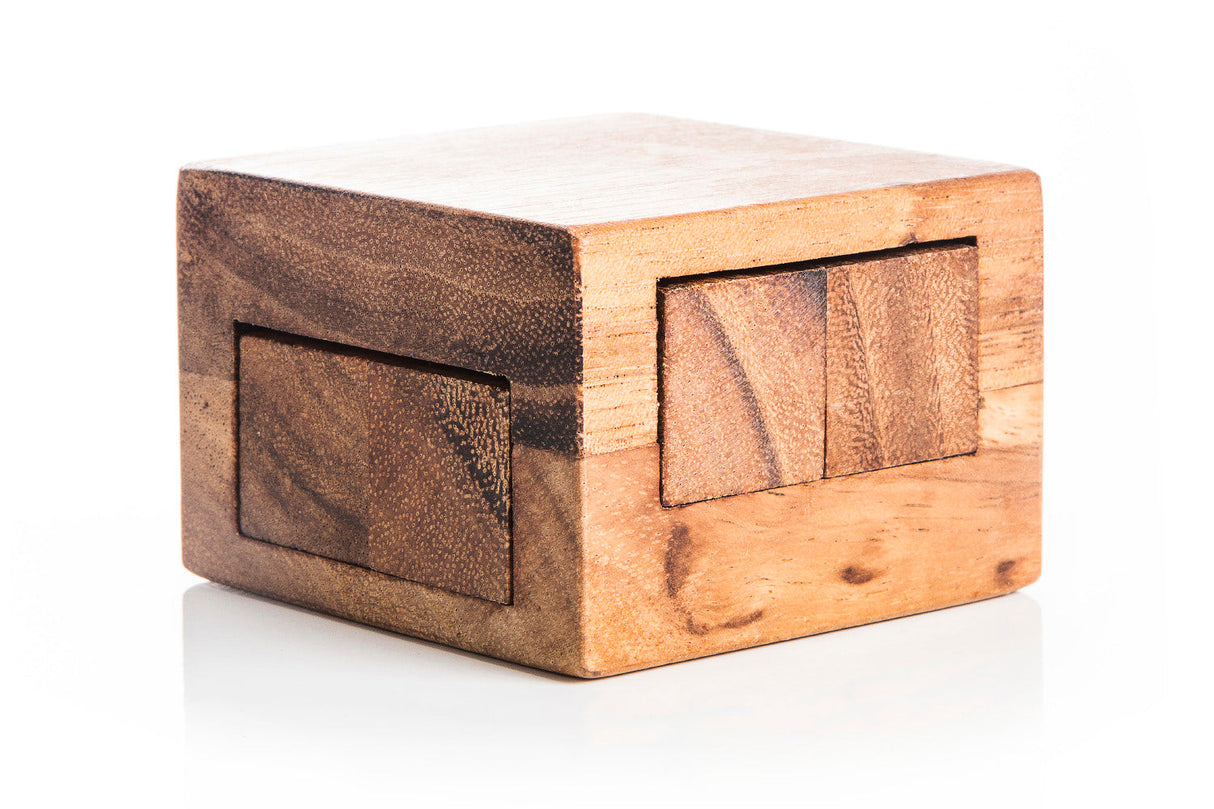 Tricky Drawer - 4 Piece Burr Puzzle In a Box from Kubiya Games