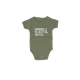 Mini-Me Triple D Onesie from DadBod Apparel