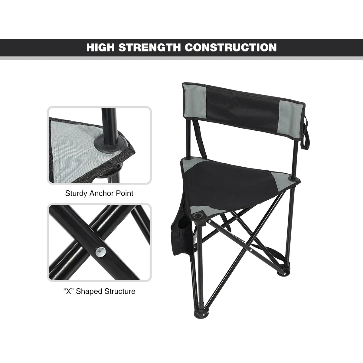 Tripod Camping Chair 2-Pack From Redcamp