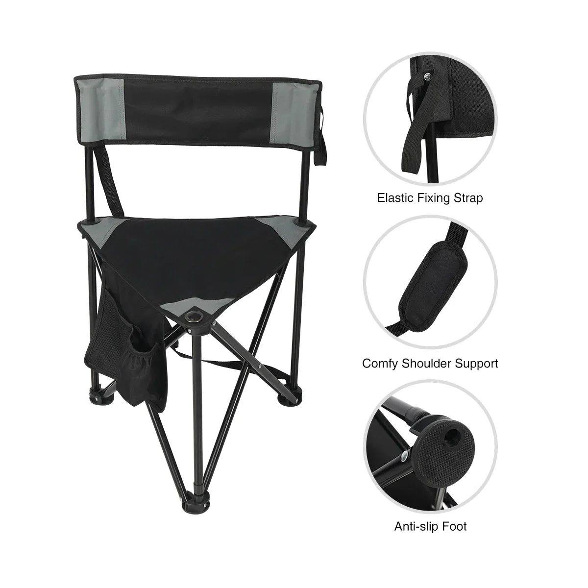 Tripod Camping Chair 2-Pack From Redcamp